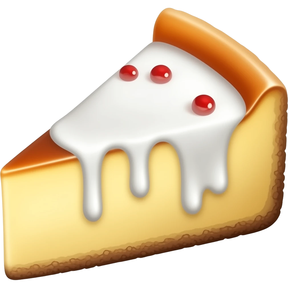 cheesecakes + yogurt emoji