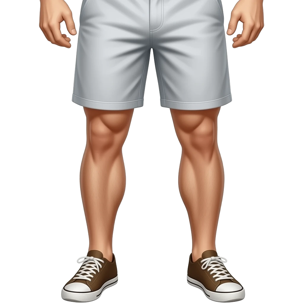 Uma Perna musculosa masculina emoji