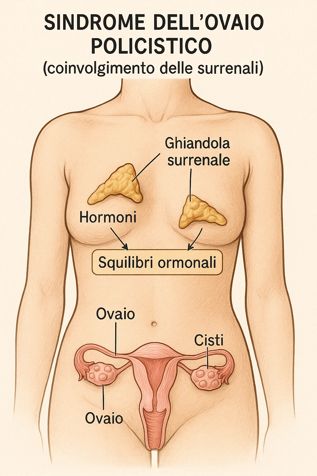 PCOS SURRENALICA DONNA emoji