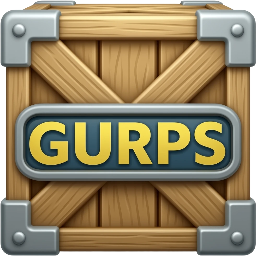 crate using GURPS Logo emoji
