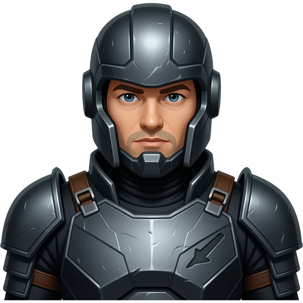 Steve and full nether armor emoji