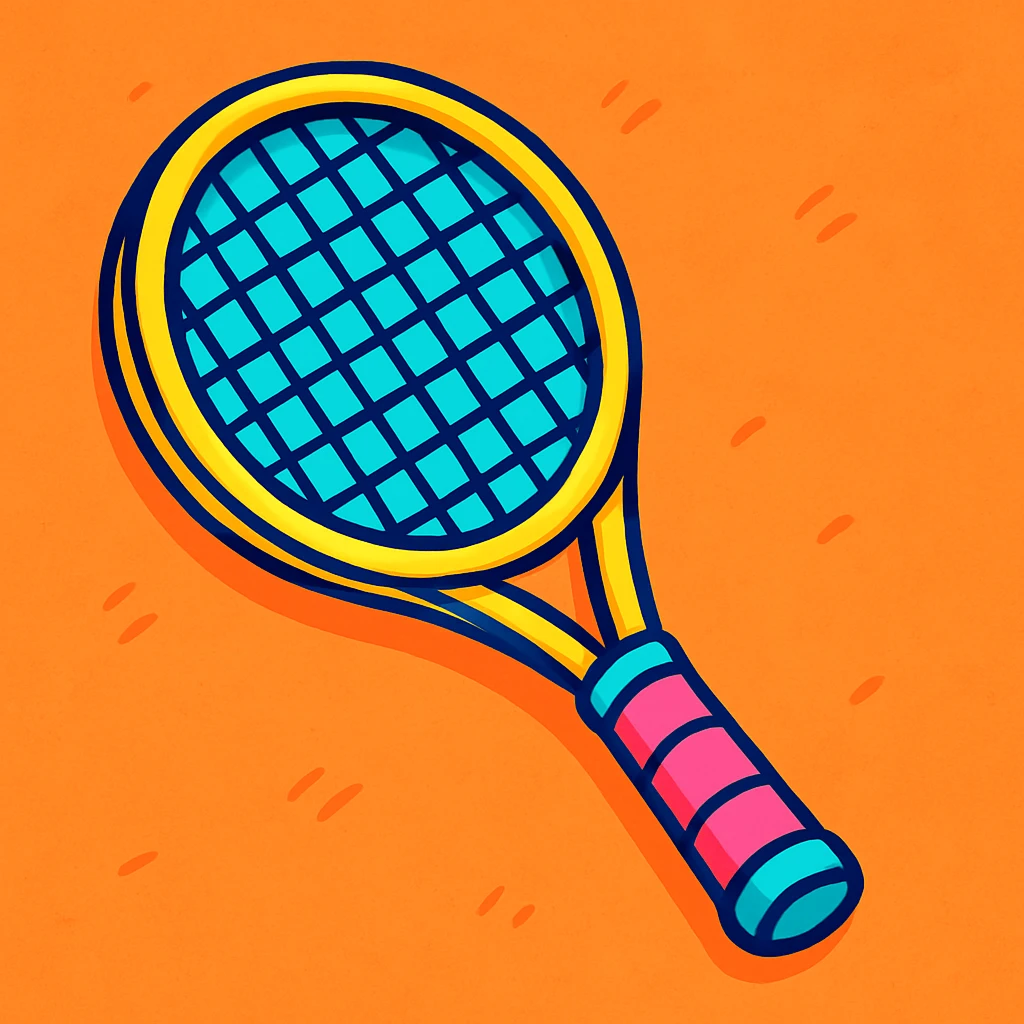 A tennis racket emoji
