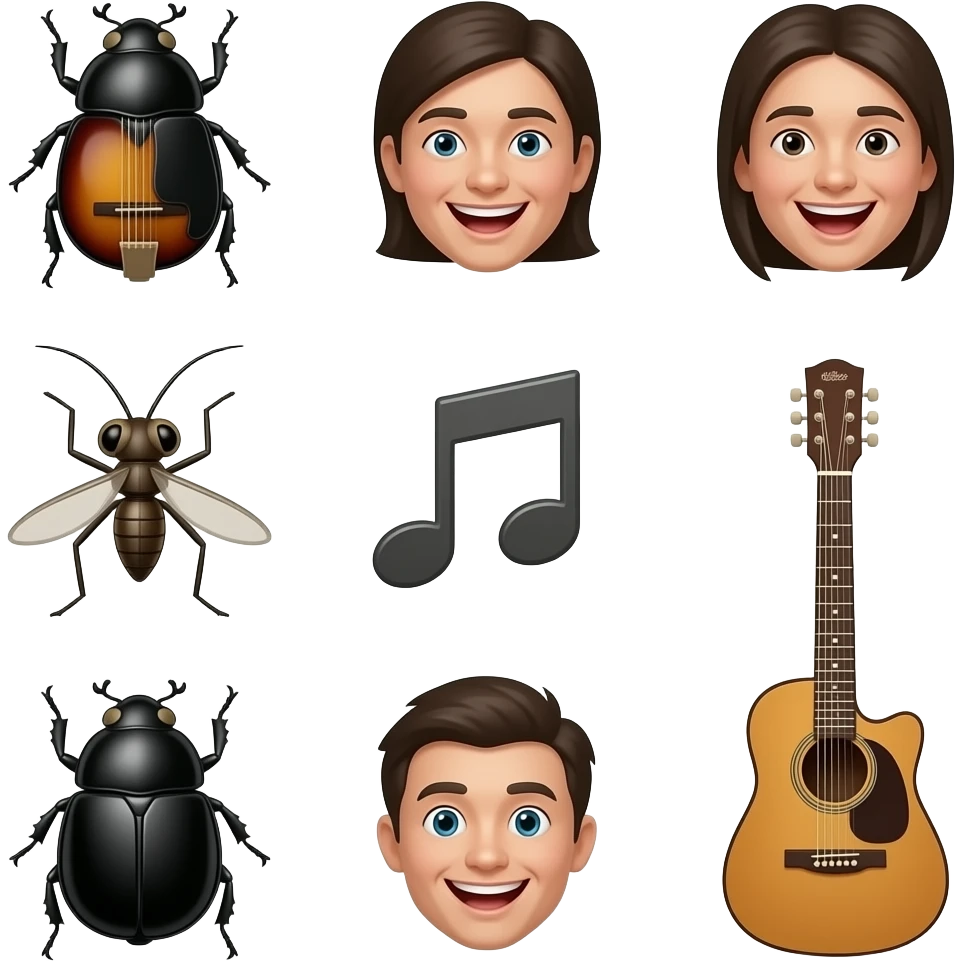 🪲🎚️🪕😃😅🦟🪈🎚️🪲😄🎸😀😅 emoji
