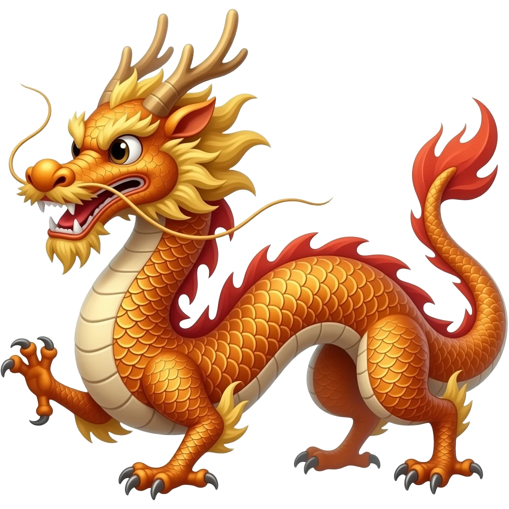 crea un dragon de china emoji