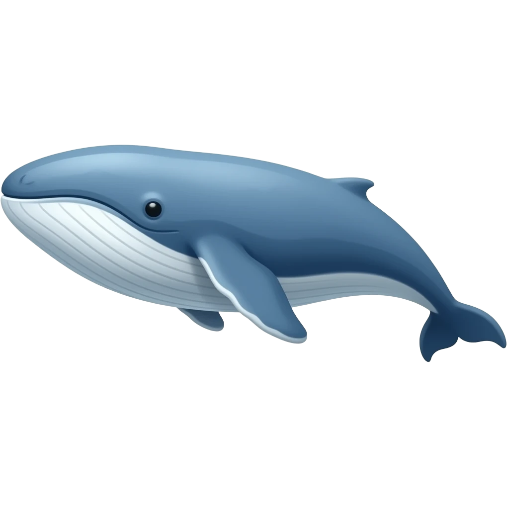 Blue Whale emoji