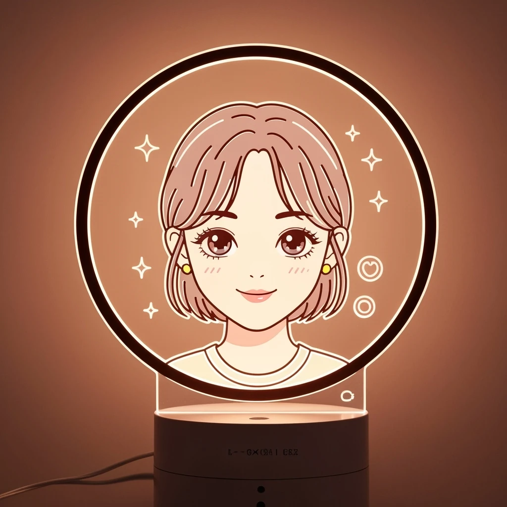 kpop fanlight, cute, expressive, minimal emoji