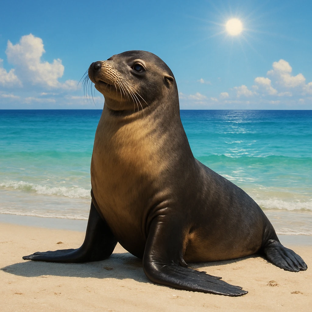 Sea lion emoji