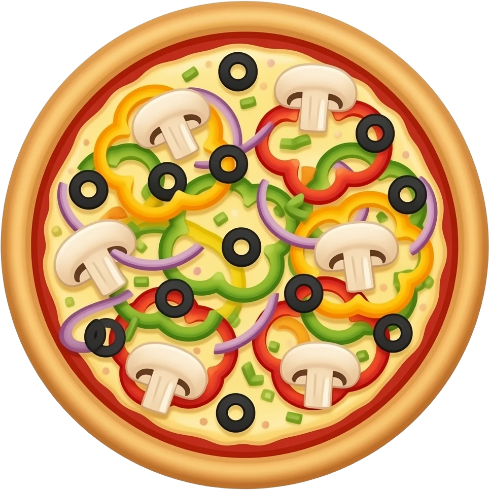 vegetable pizza emoji