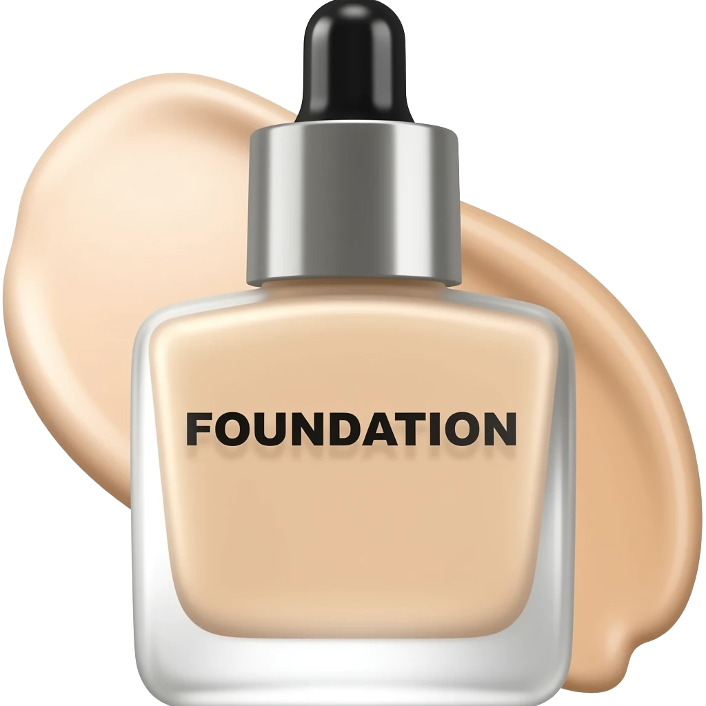 Foundation, makeup emoji
