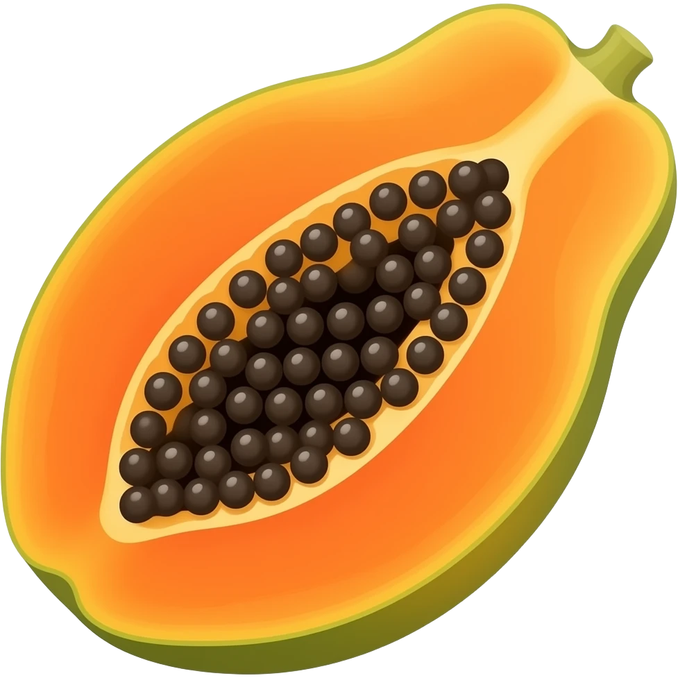 Papaya emoji emoji