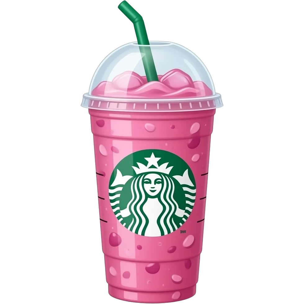 Stanly and starbuks pink drink emojis emoji