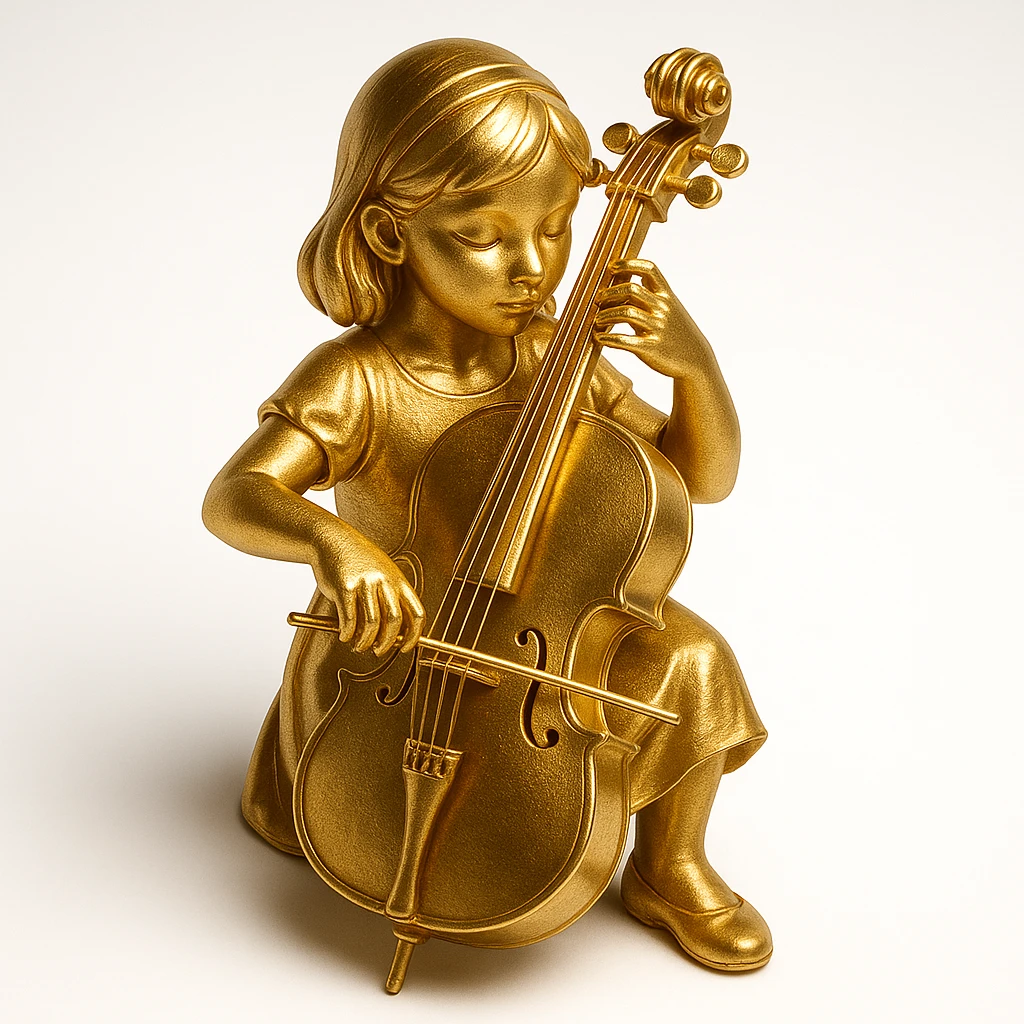 girl playing cello emoji