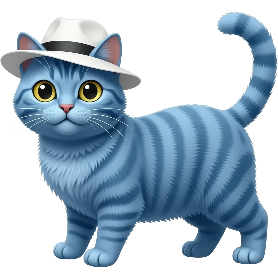 Smurf cat emoji