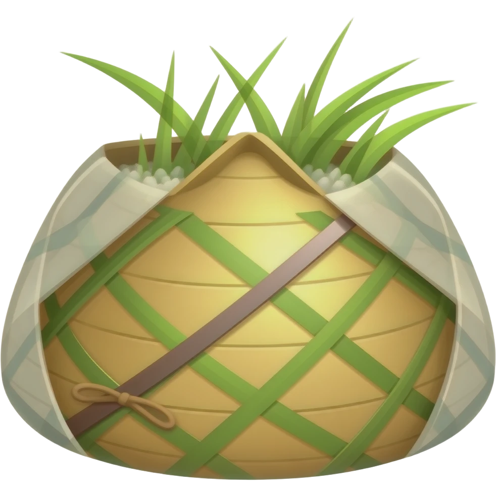 Asian rice paddy hat emoji