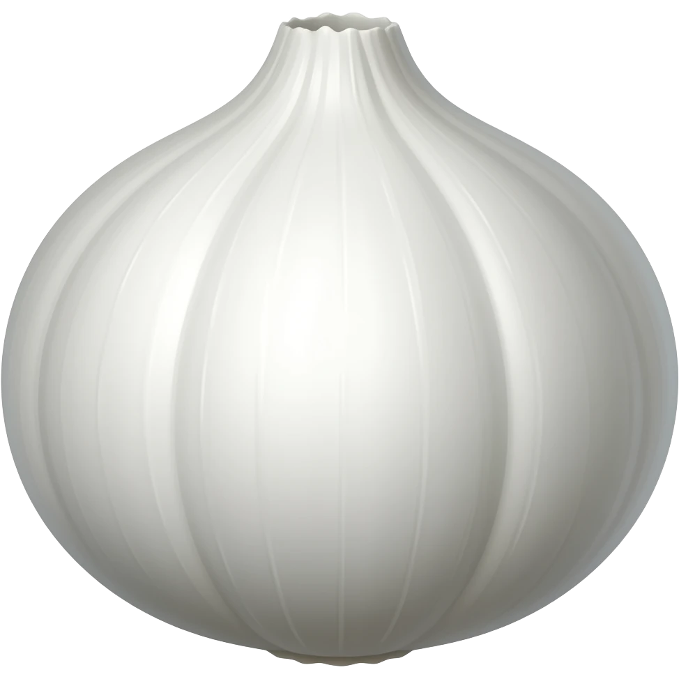 silver onions (baby onions) white emoji