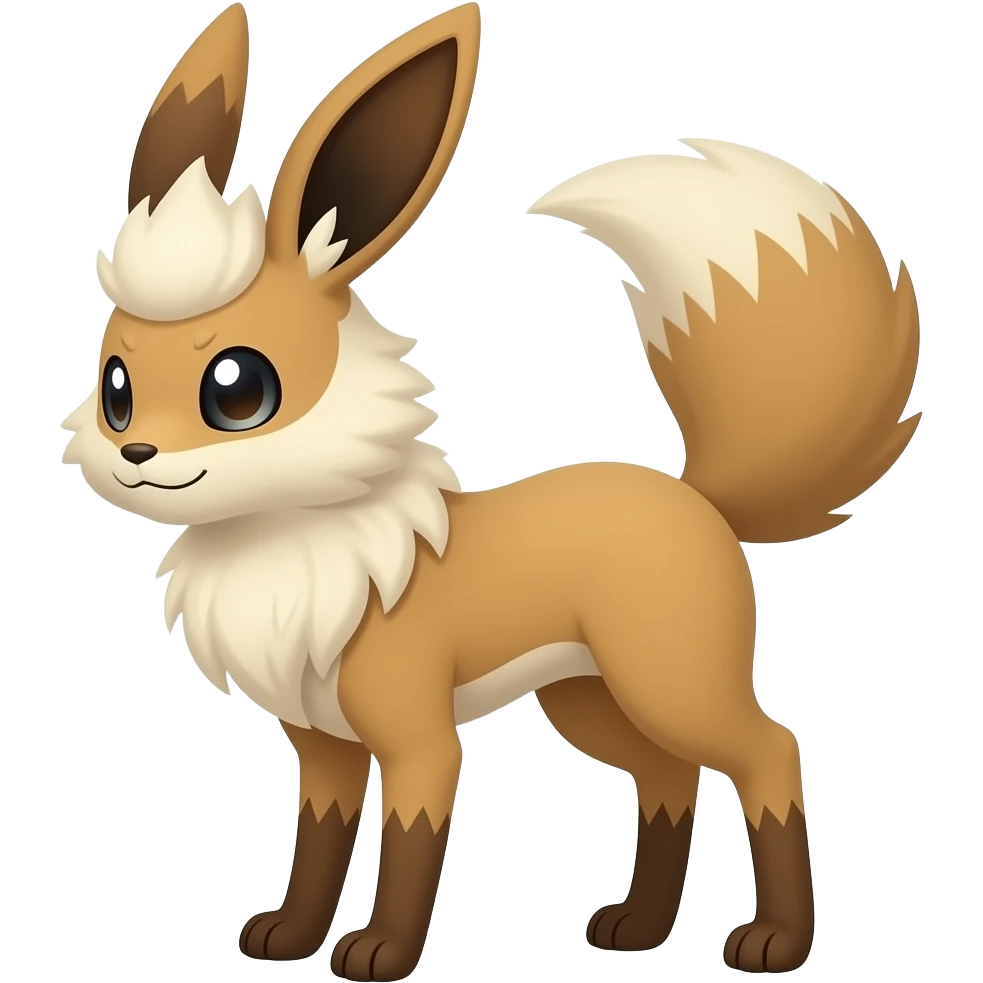 Jackalope-deer-Eevee-fusion-hybrid-animal-creature emoji