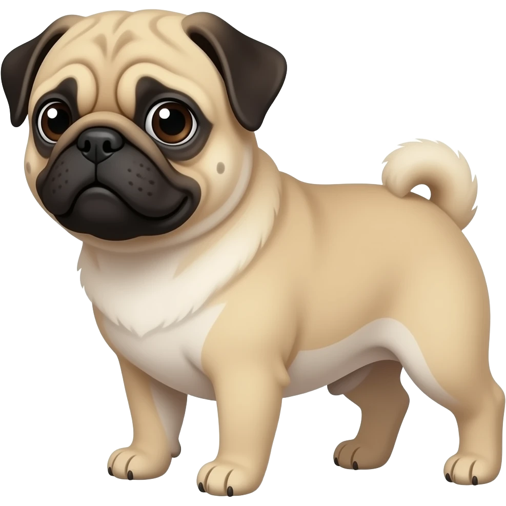 Pug emoji