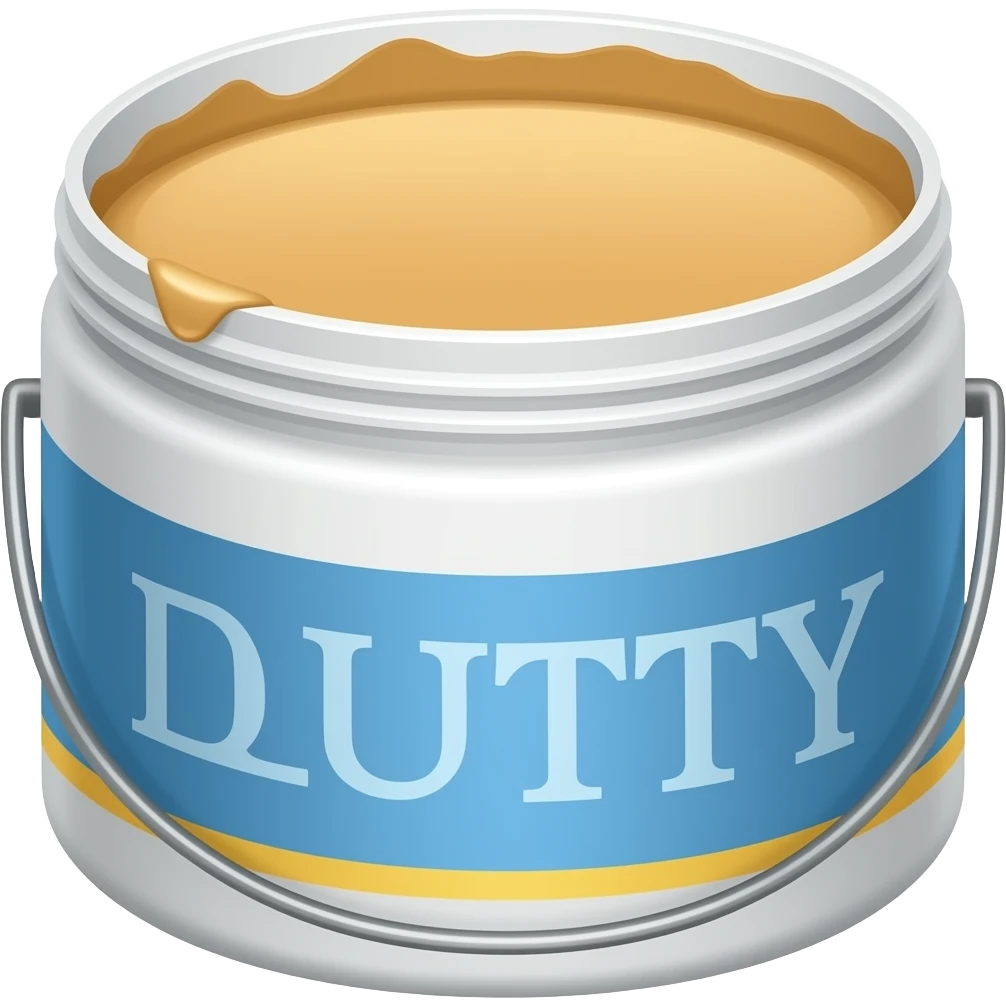 a single tub of putty emoji