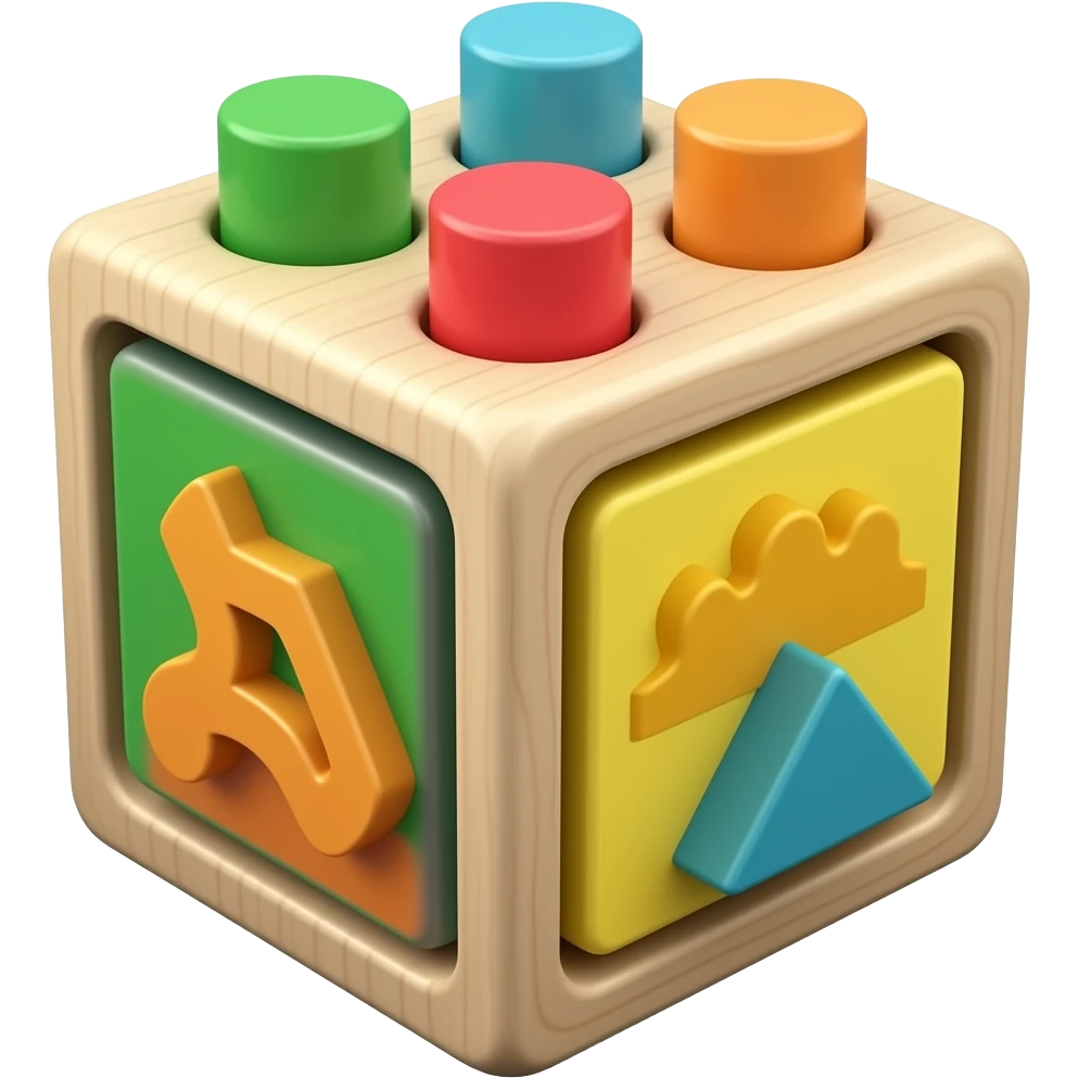 juego de bloques para bebes emoji