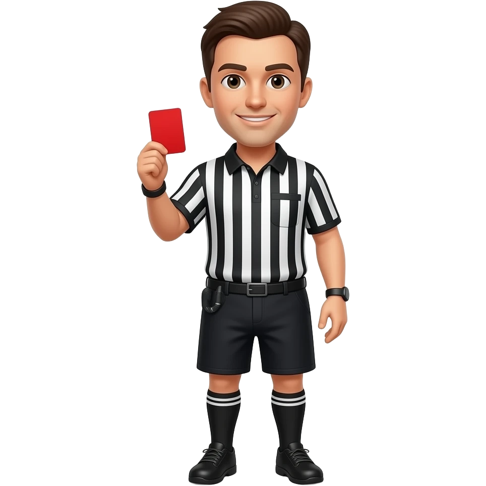 Reefere fotball red card emoji