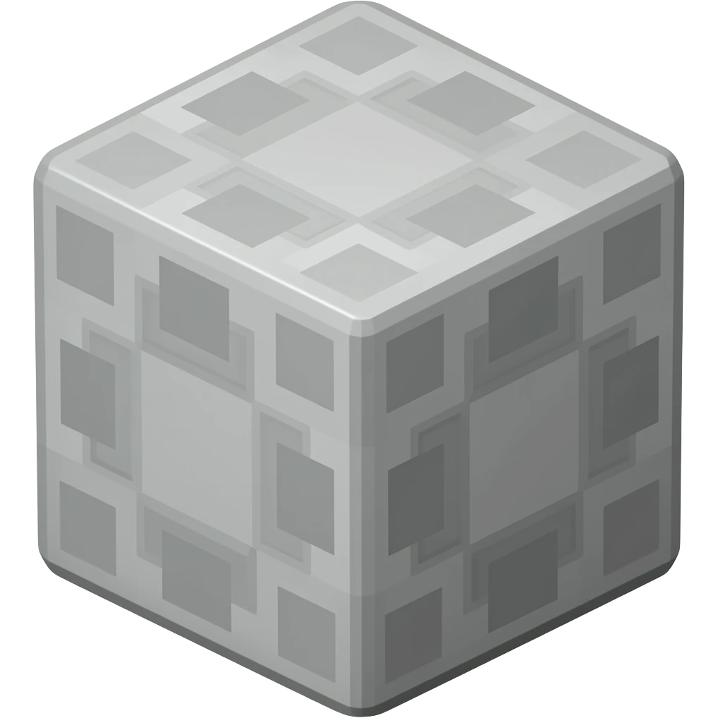 Make me a concrete minecraft block? emoji