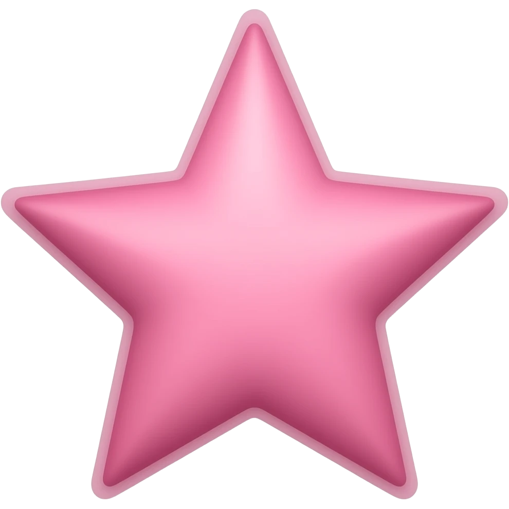 je veut une etoile normzl mais en rose claire emoji