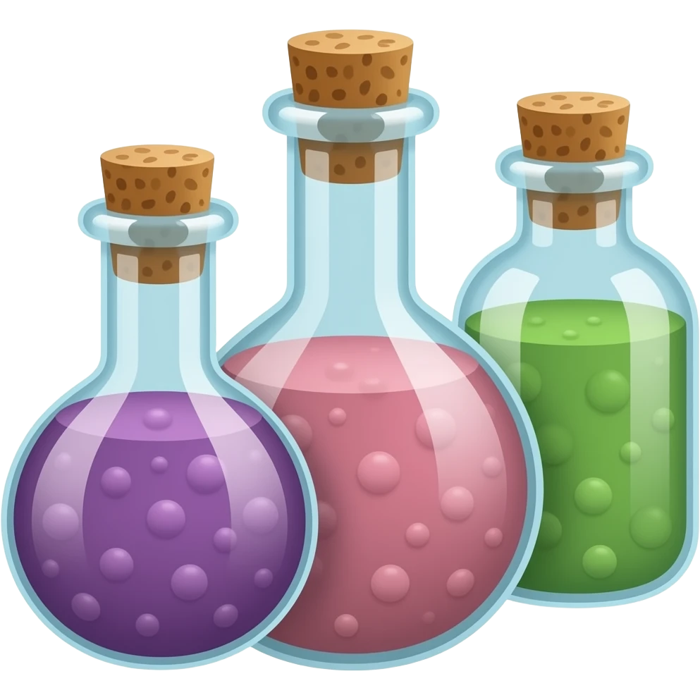 FRASCOS POÇOES emoji