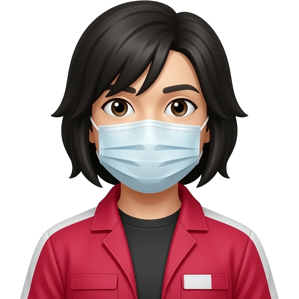 the frontman from squidgame that looks like an imposter from among us emoji