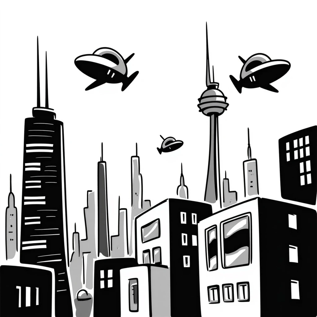 A fantasy planet, futuristic and sleek, with advanced technology emoji