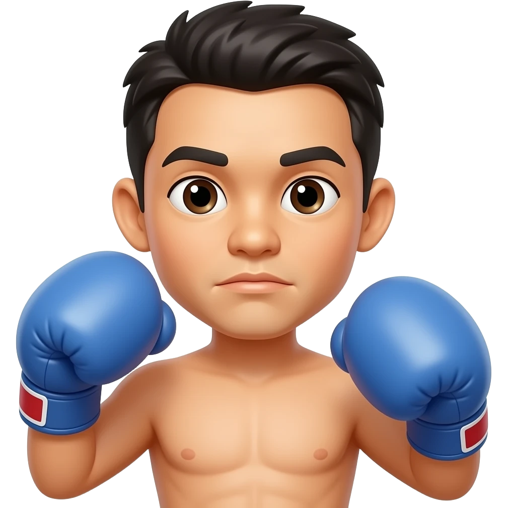 Boxeuse thaïlandaise emoji