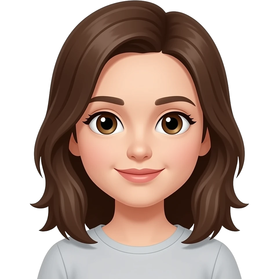 Menina emoji