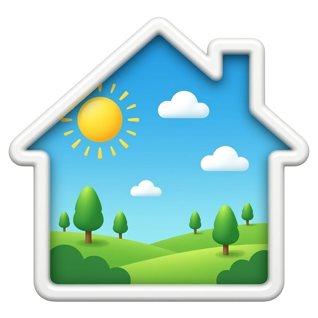 house that pager emoji