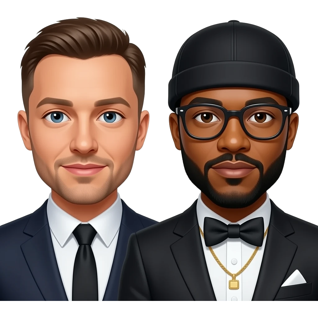 Justin Timberlake and Timbaland emoji