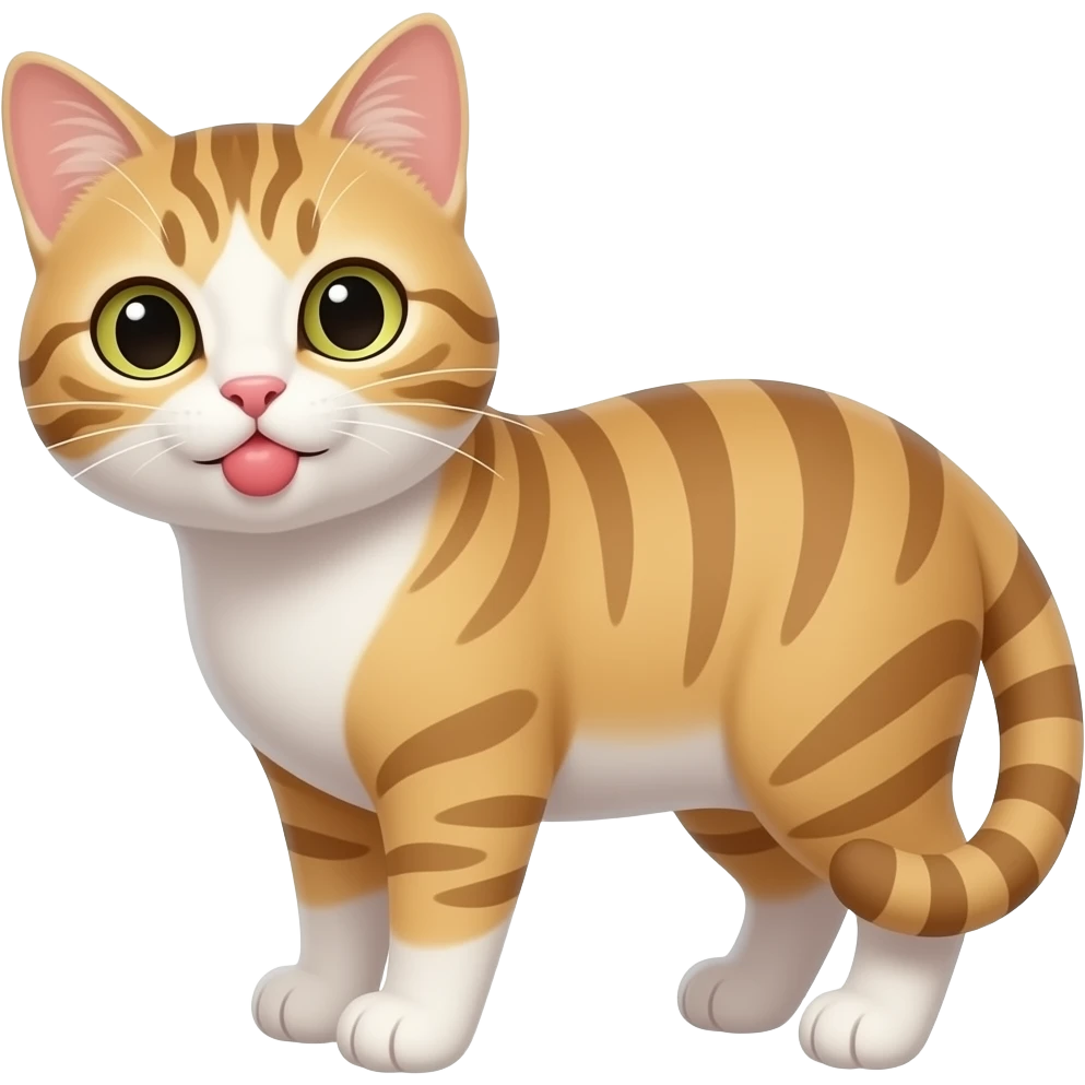 A CAT SENDING KISSES emoji