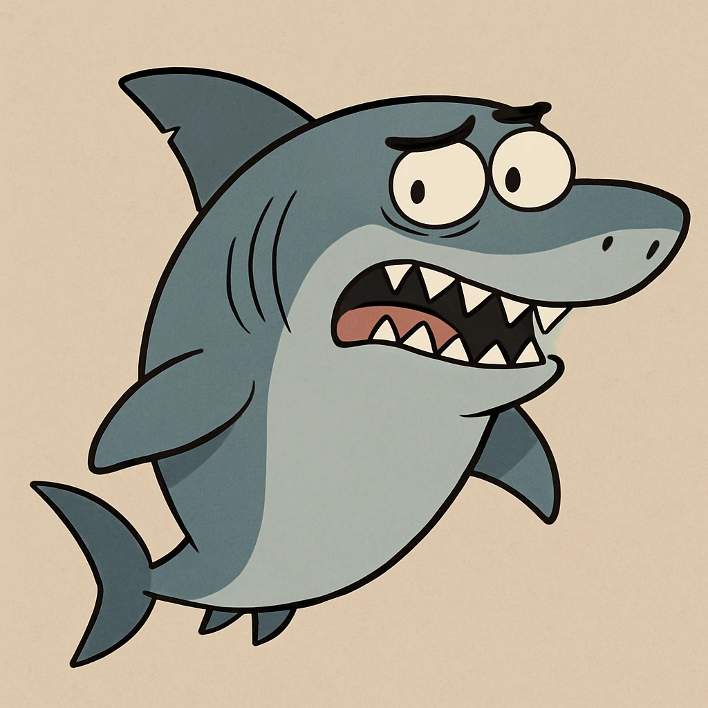 Shark emoji