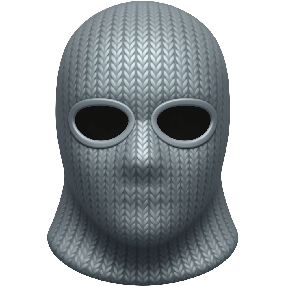So vom a balaclava emoji