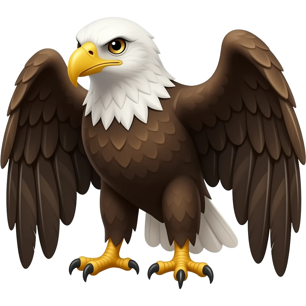 Evil eagle emoji emoji