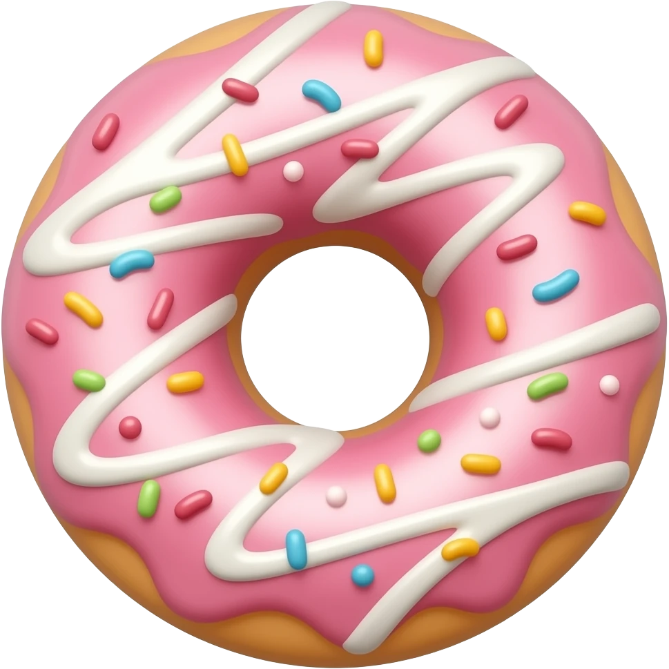 sexy donut cream emoji