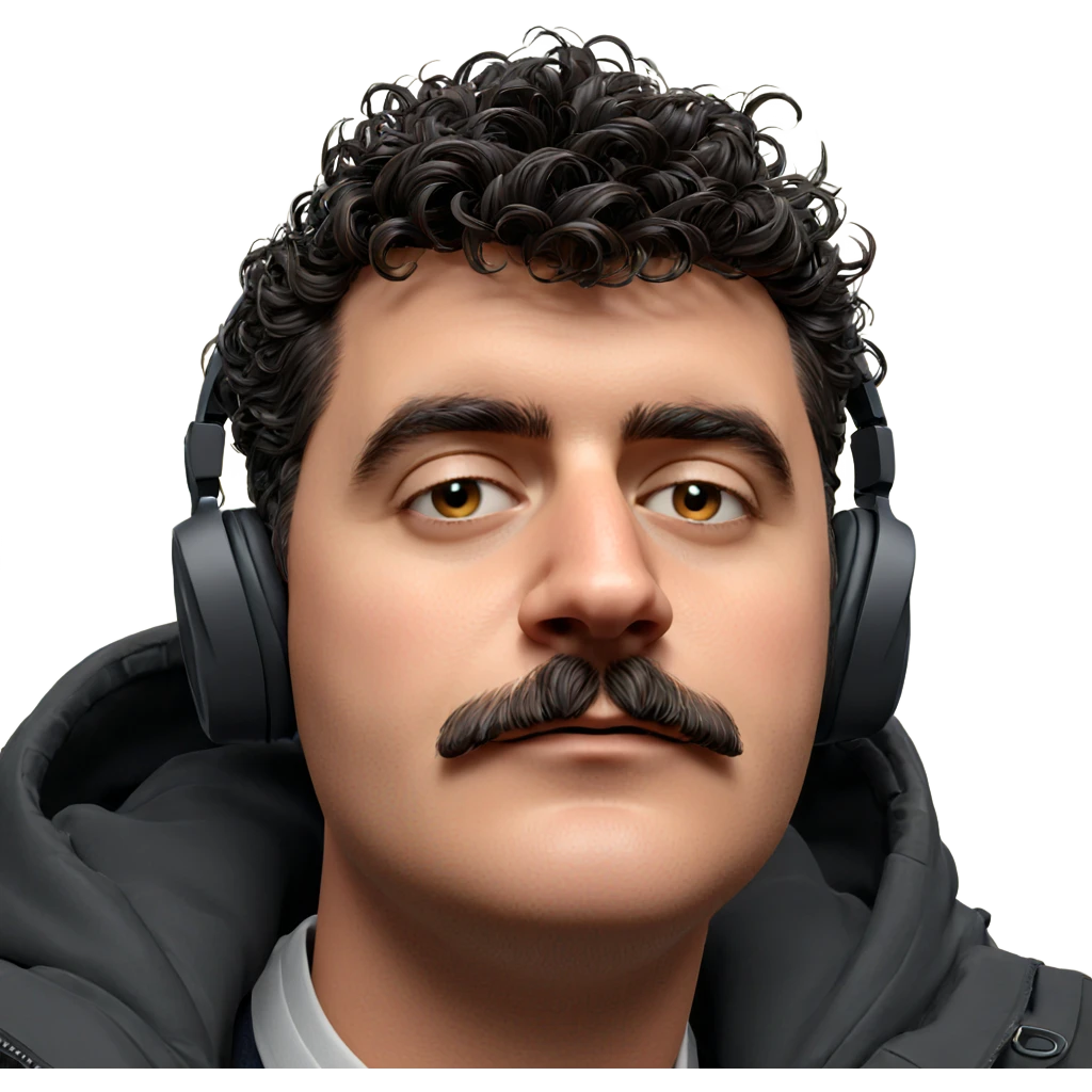 portrait of a stylish man emoji