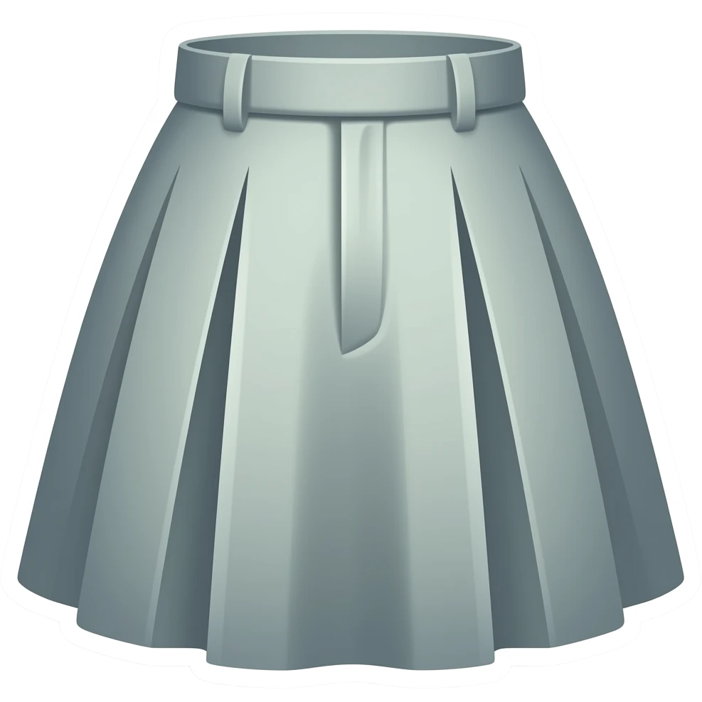 I need very    small  sticker skirt emoj emoji