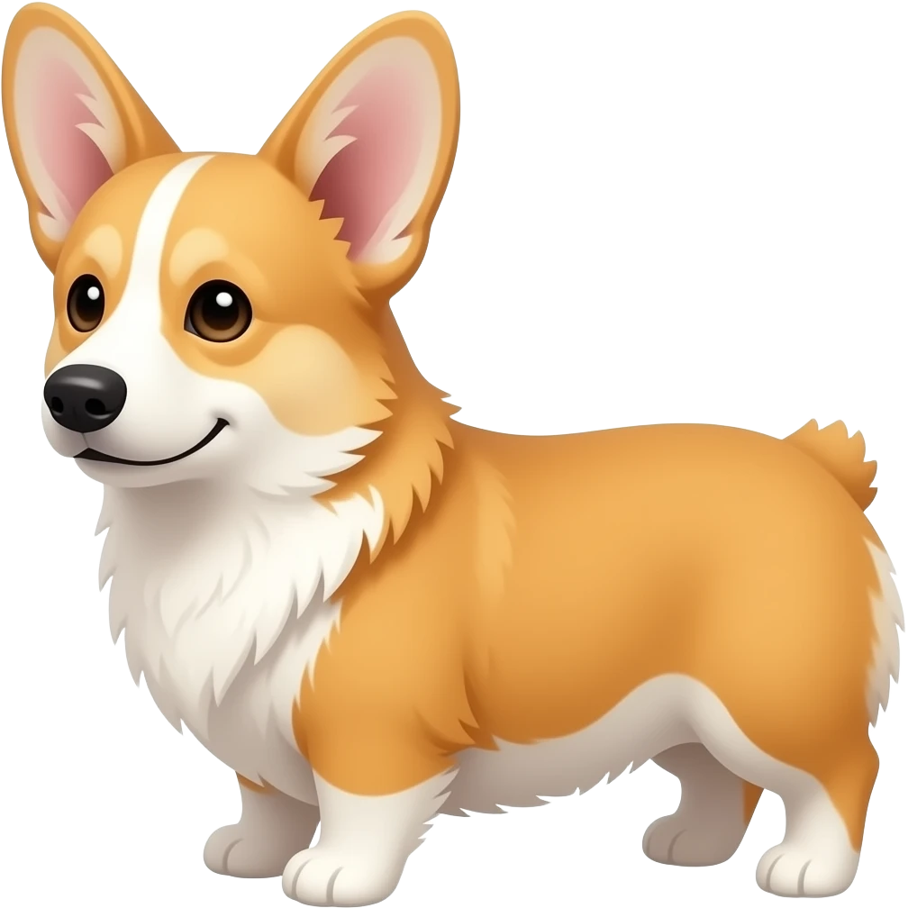 yellow corgi emoji