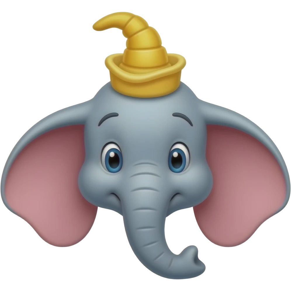 dumbo face emoji