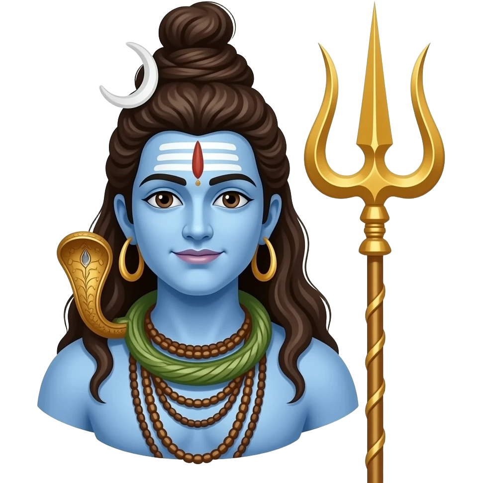 Mahadev tri natra emoji