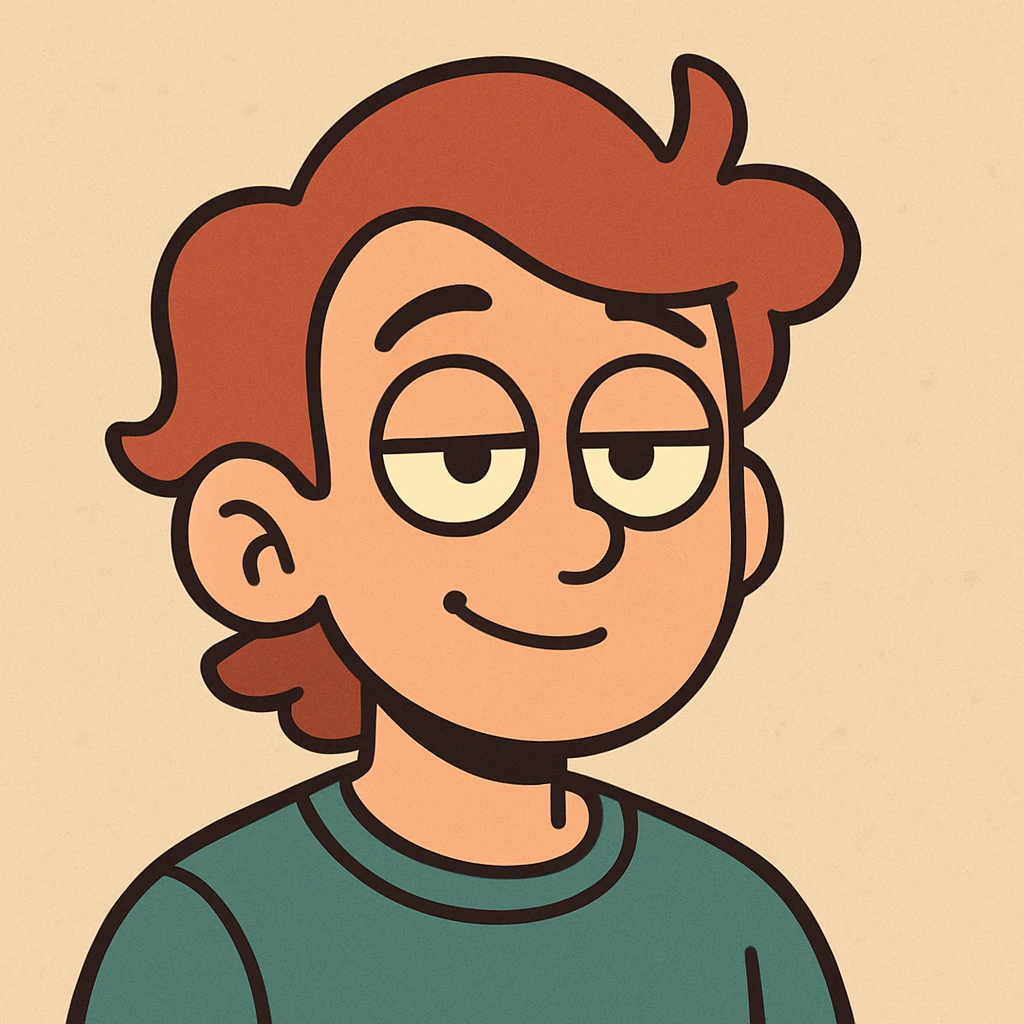 esthetic emoji, modern cartoon style, harmonious colors, relaxed expression emoji