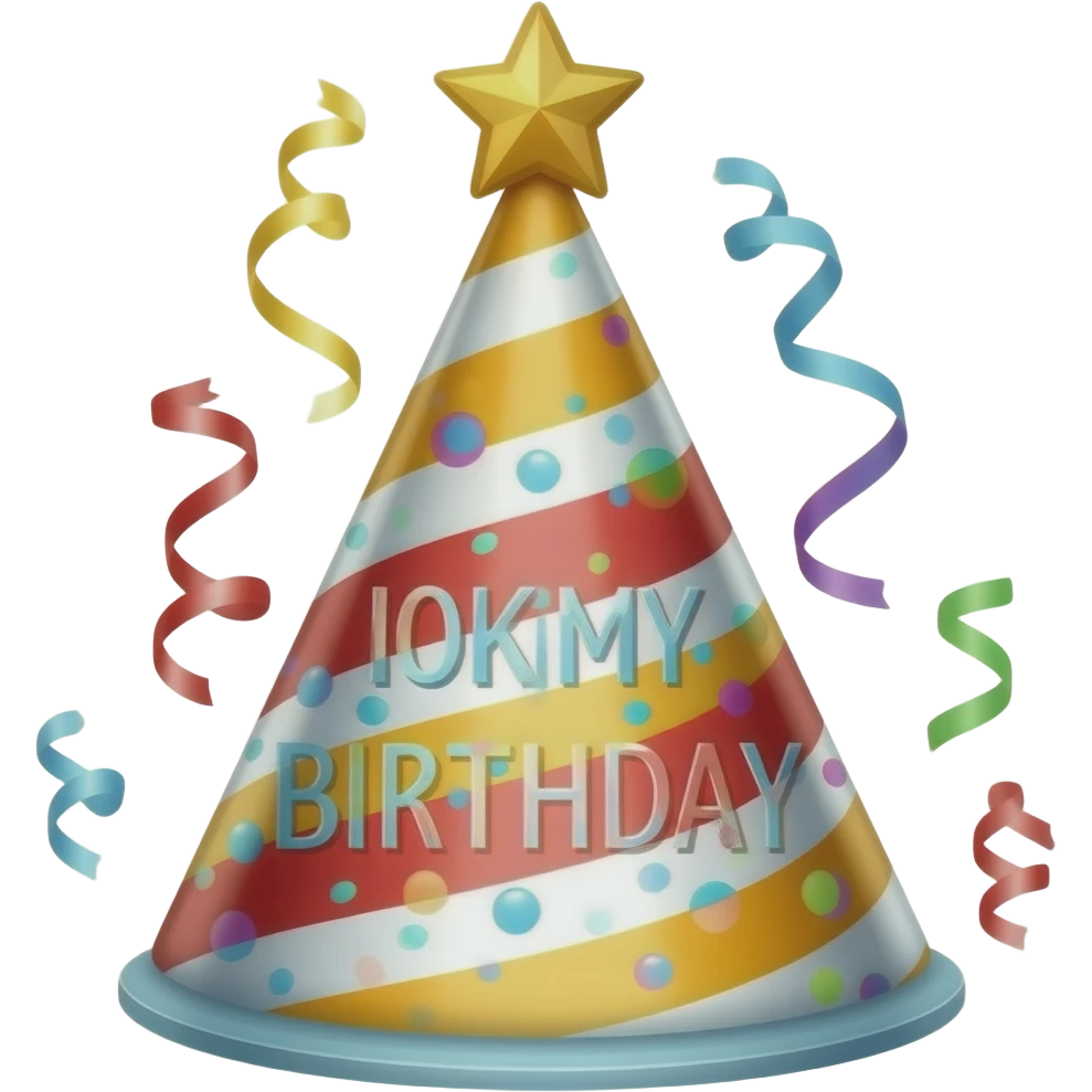 BIRTHDAY HATS emoji