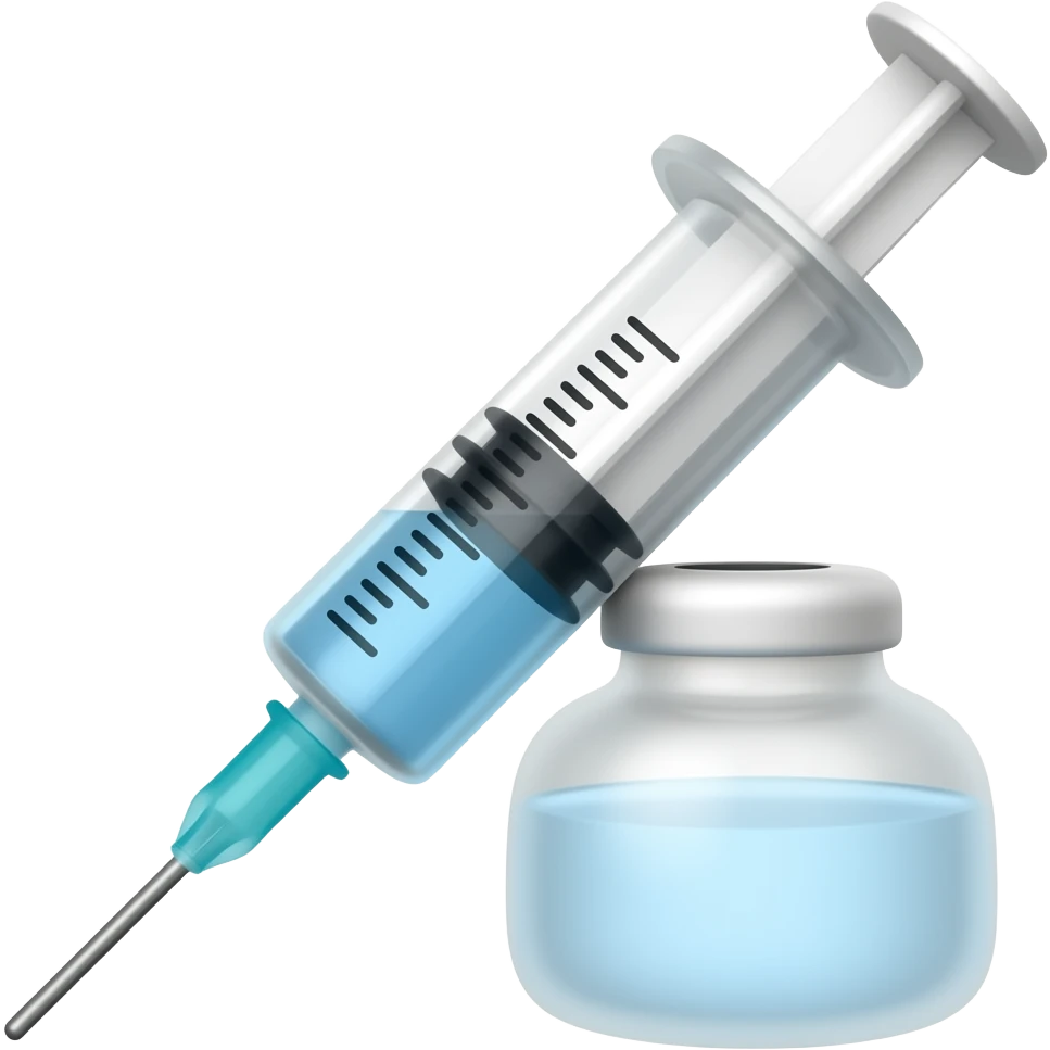 vacuna de la gripe emoji