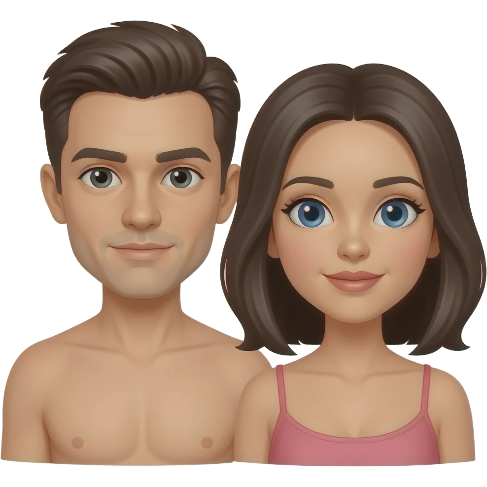 nude male female emoji