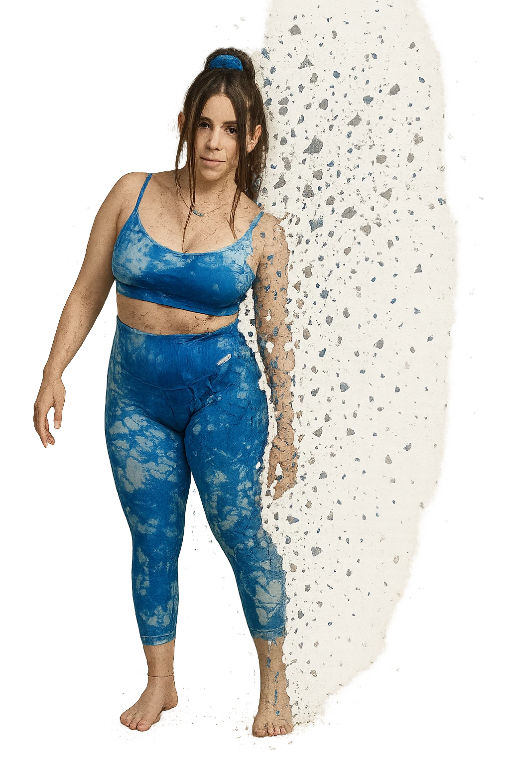 corpo come se si stesse sgretolando  emoji