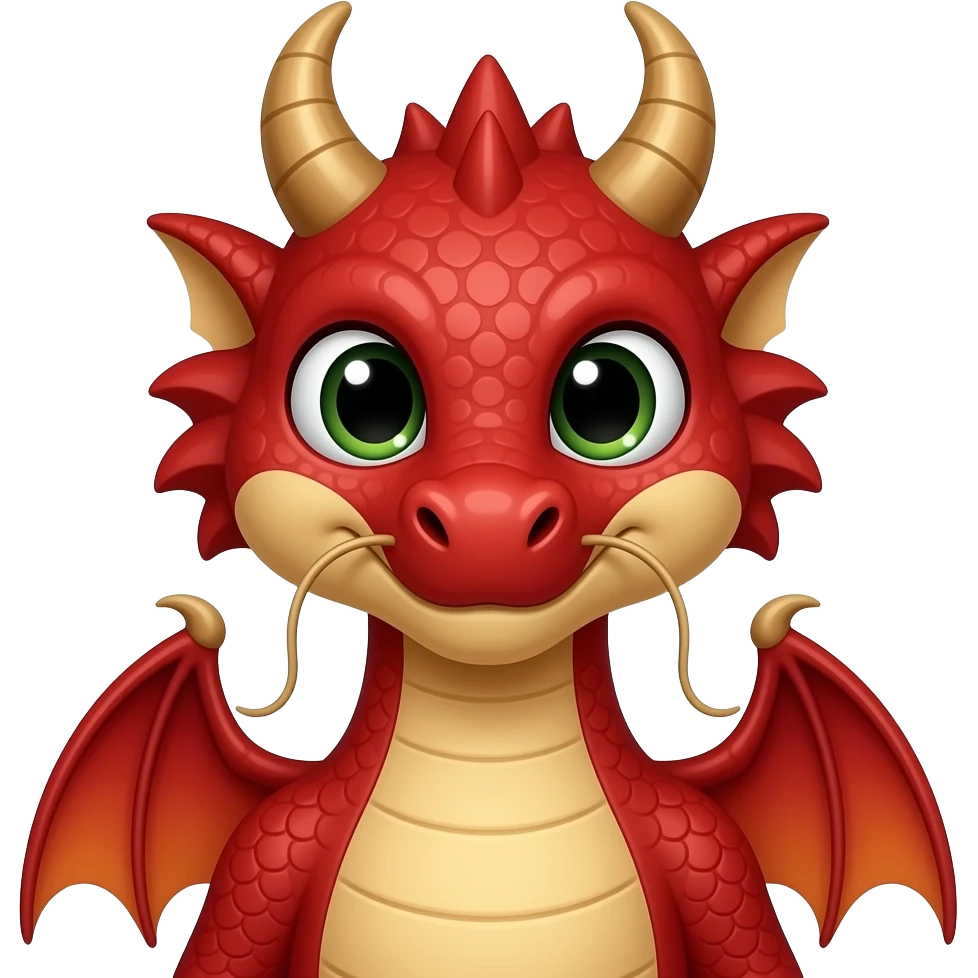 red anthro dragon emoji