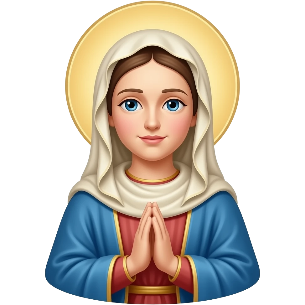 Emoji de la virgen María emoji
